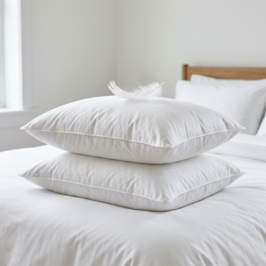 Goose feather and duck down wholesale pillows